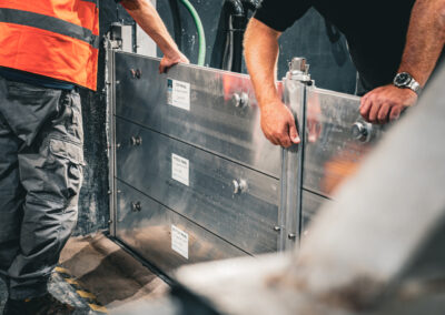 Caro Flood Defence - Barrier Testing