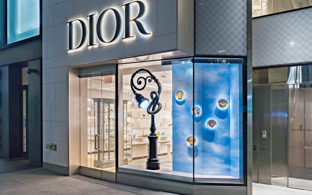 Christian Dior Couture Window Displays