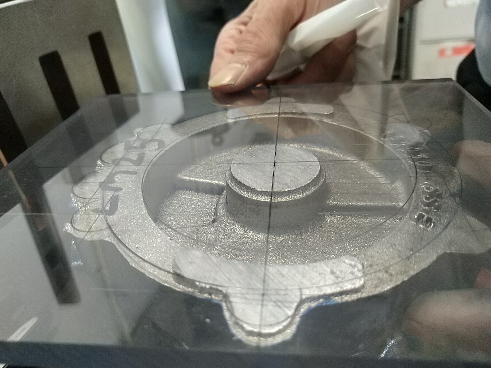 Inspection of an aerospace & defence casting